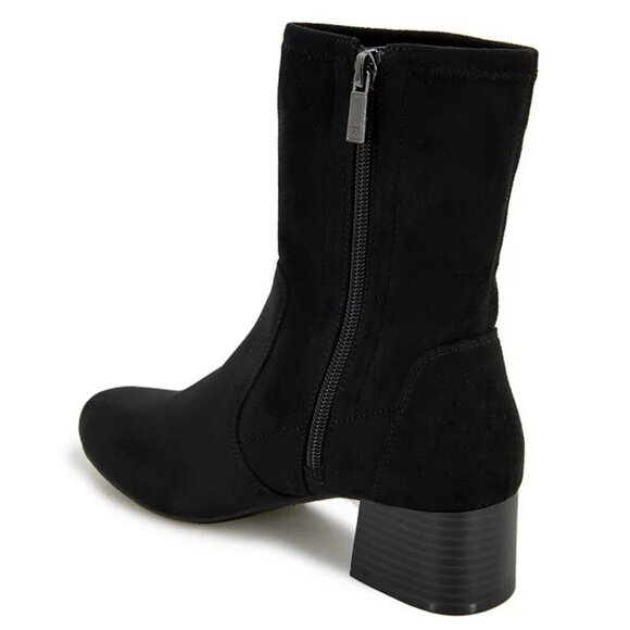 Kenneth Cole Reaction Womens Size 7.5M Road Stretch Block Heel Booties Black $99 - Picture 2 of 10